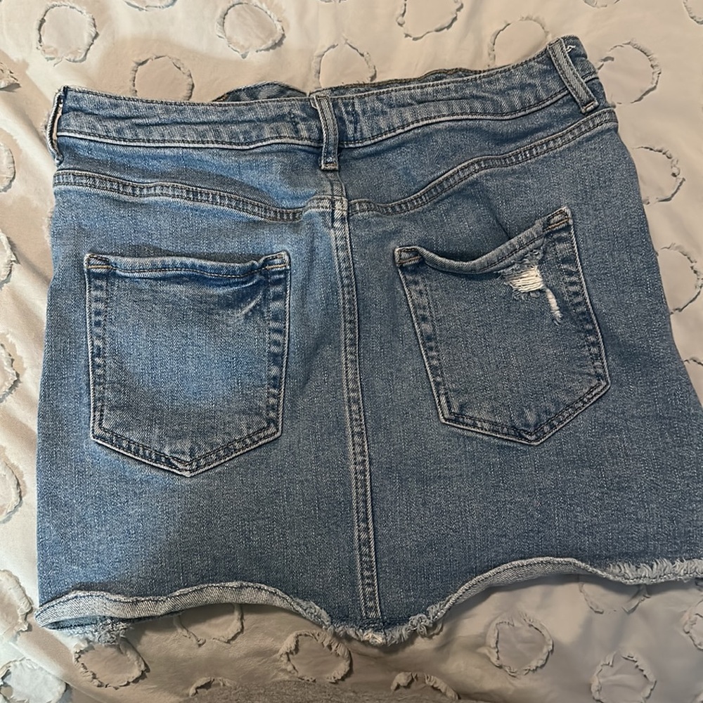 Jean mini skirt - Picture 2 of 2